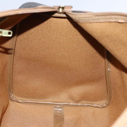 Christian Dior Vintage Honeycomb Handbag Canvas Leather, BLACK, CANVAS, Handbag