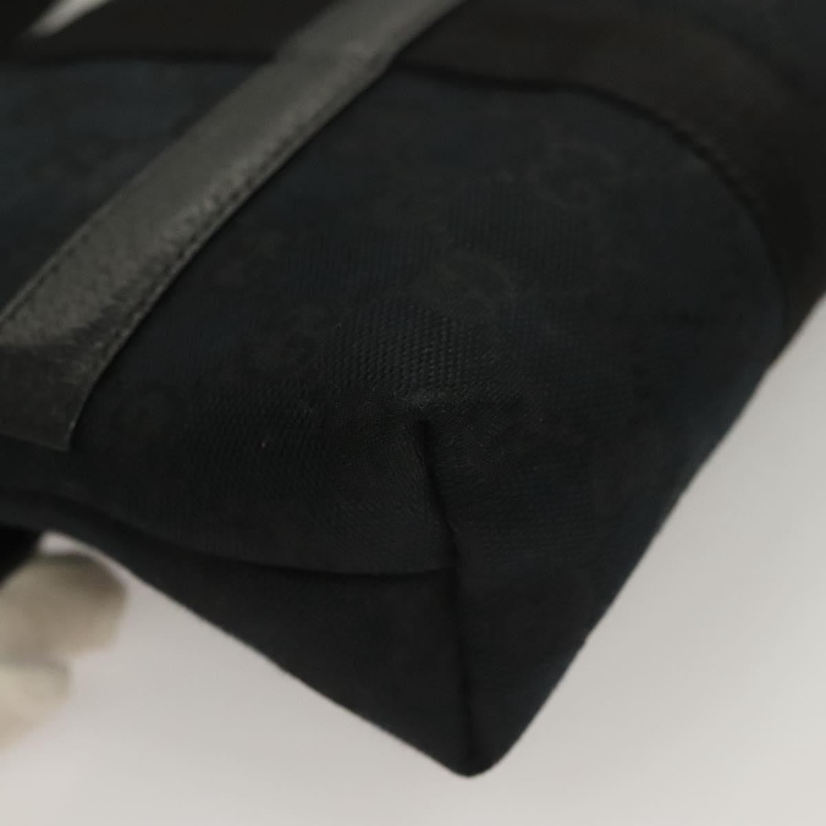 Gucci Buckle Belt Bag GG Canvas, Black, Canvas, Belt