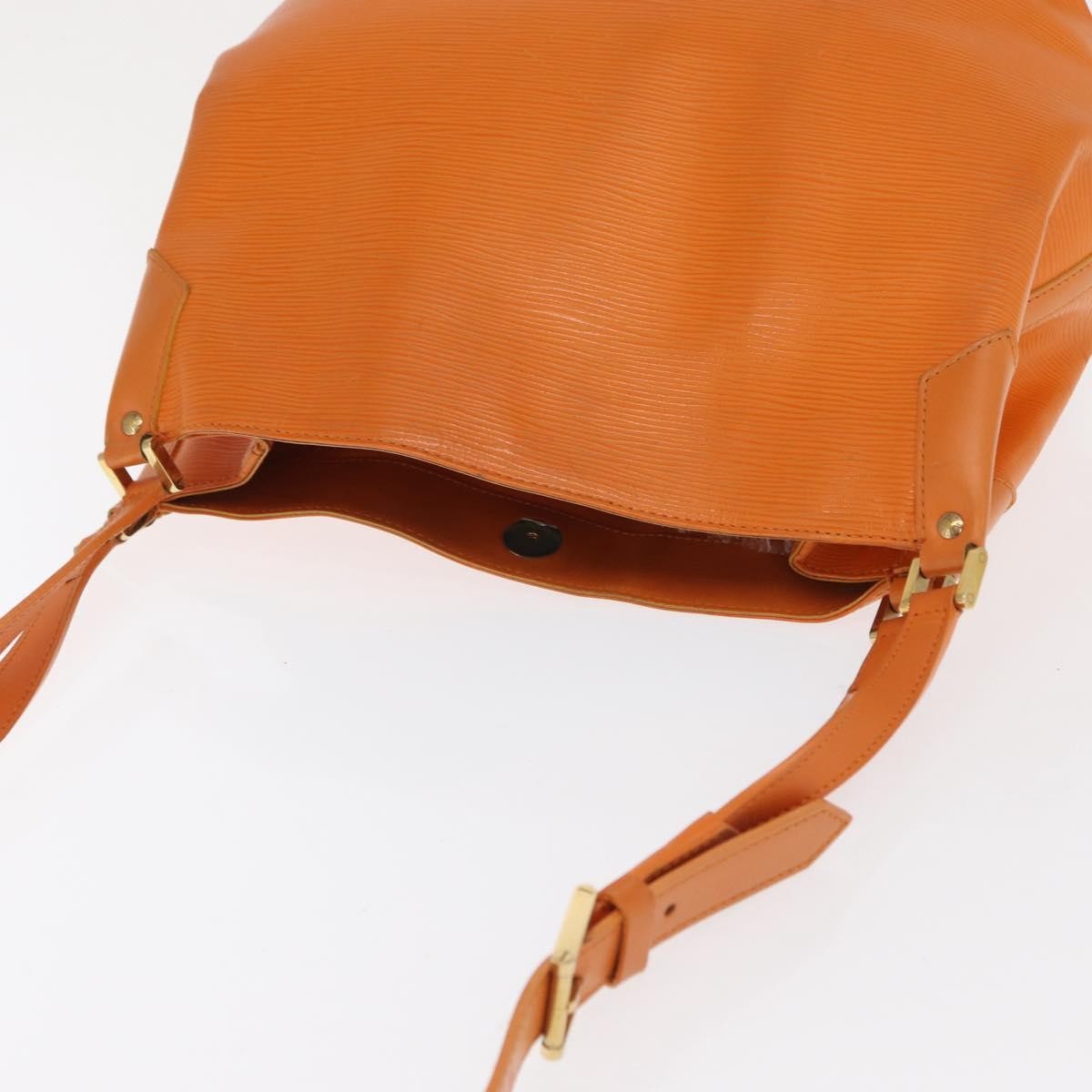 Louis Vuitton Mandara Handbag Epi Leather, ORANGE, LEATHER, Shoulder bag