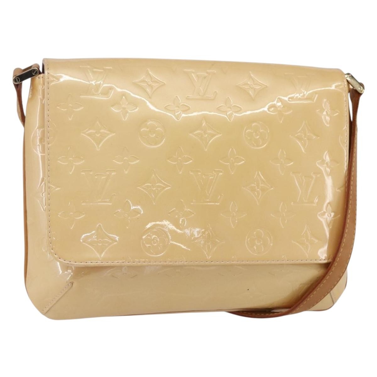 Louis Vuitton Thompson Street Handbag Monogram Vernis, PINK, PATENT_LEATHER, Shoulder bag