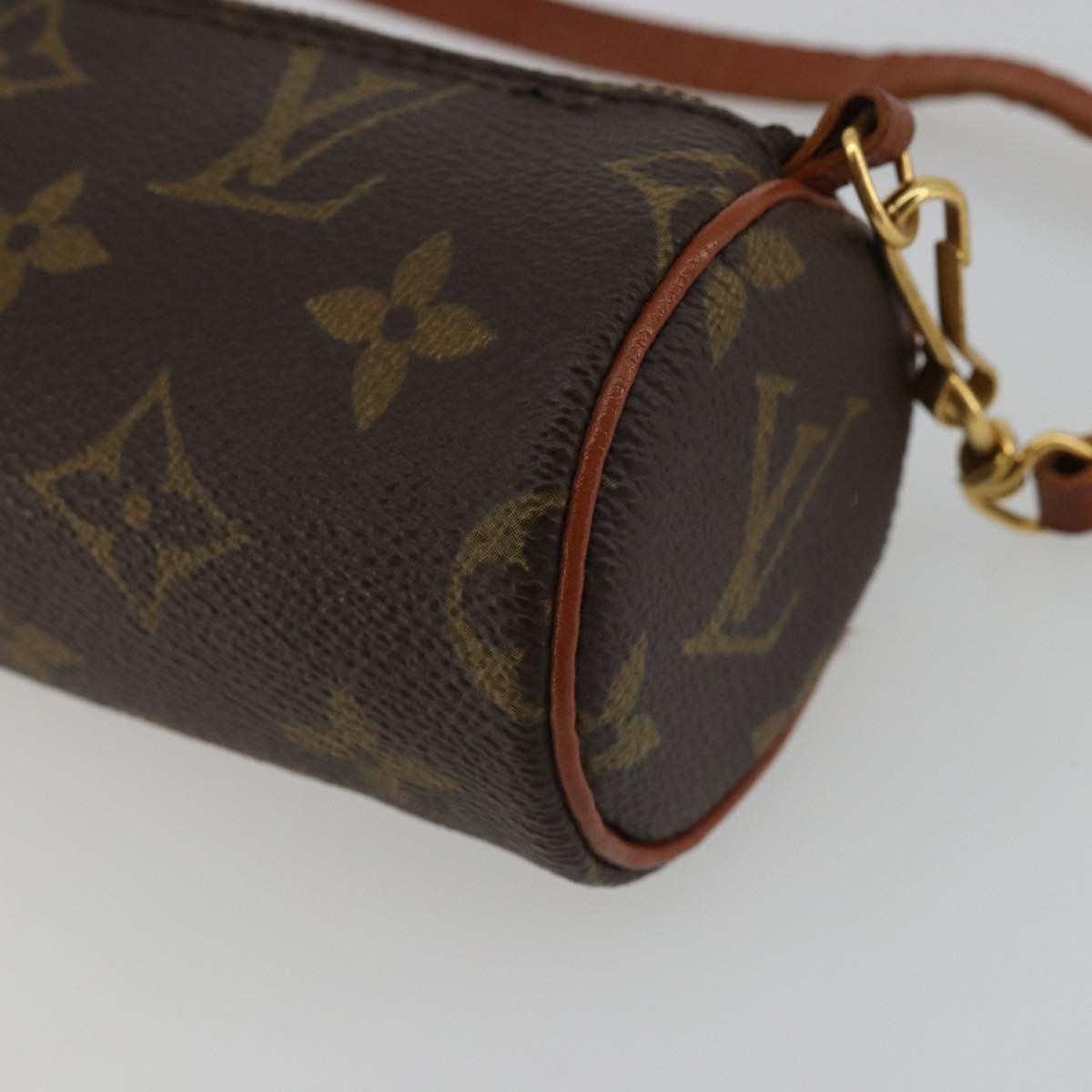 Louis Vuitton Papillon Pochette Monogram Canvas, Brown, Canvas, Clutch