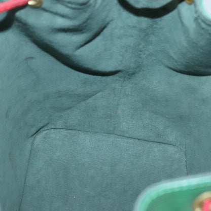 Louis Vuitton Bicolor Petit Noe Handbag Epi Leather, GREEN, EPI_LEATHER, Handbag