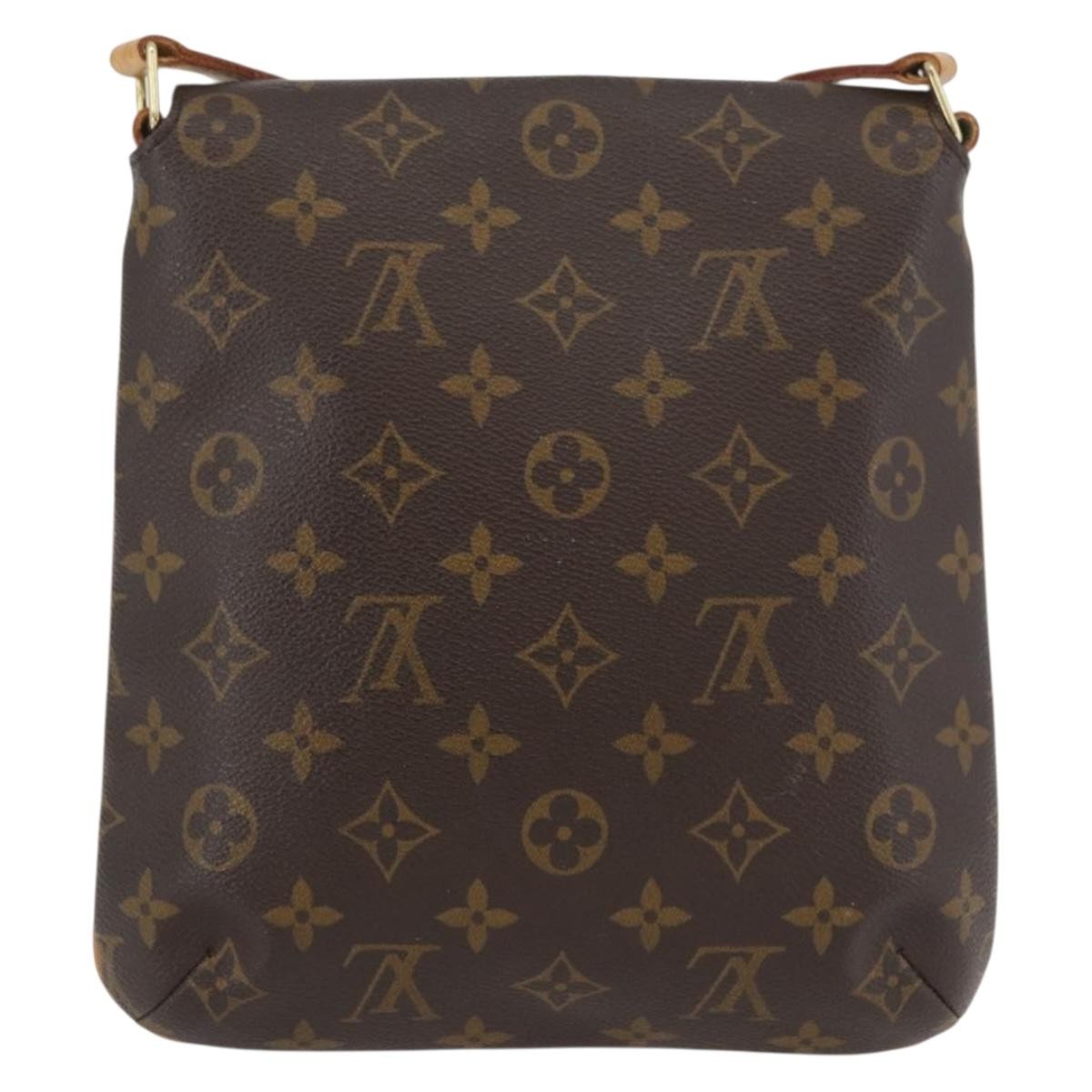 Louis Vuitton Musette Salsa Handbag Monogram Canvas, Brown, Canvas, Shoulder Bag