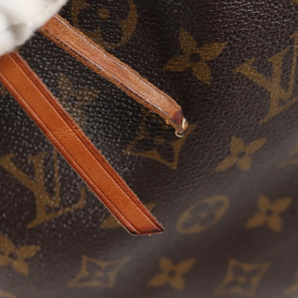 Louis Vuitton Petit Noe Handbag Monogram Canvas, BROWN, CANVAS, Handbag