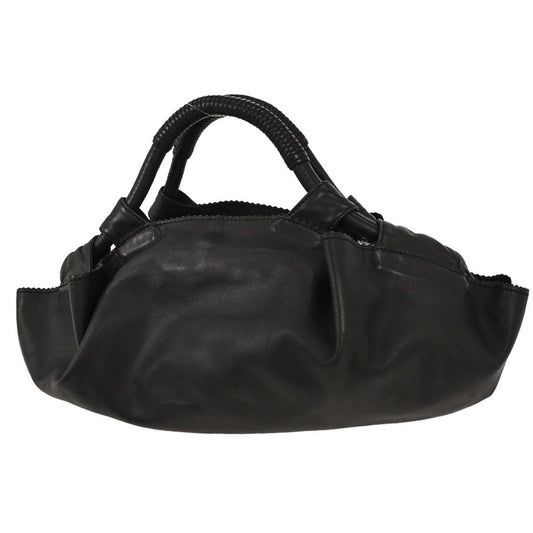Loewe Anagram Logo Nappa Aire Hand Bag Leather, BLACK, LEATHER, Handbag