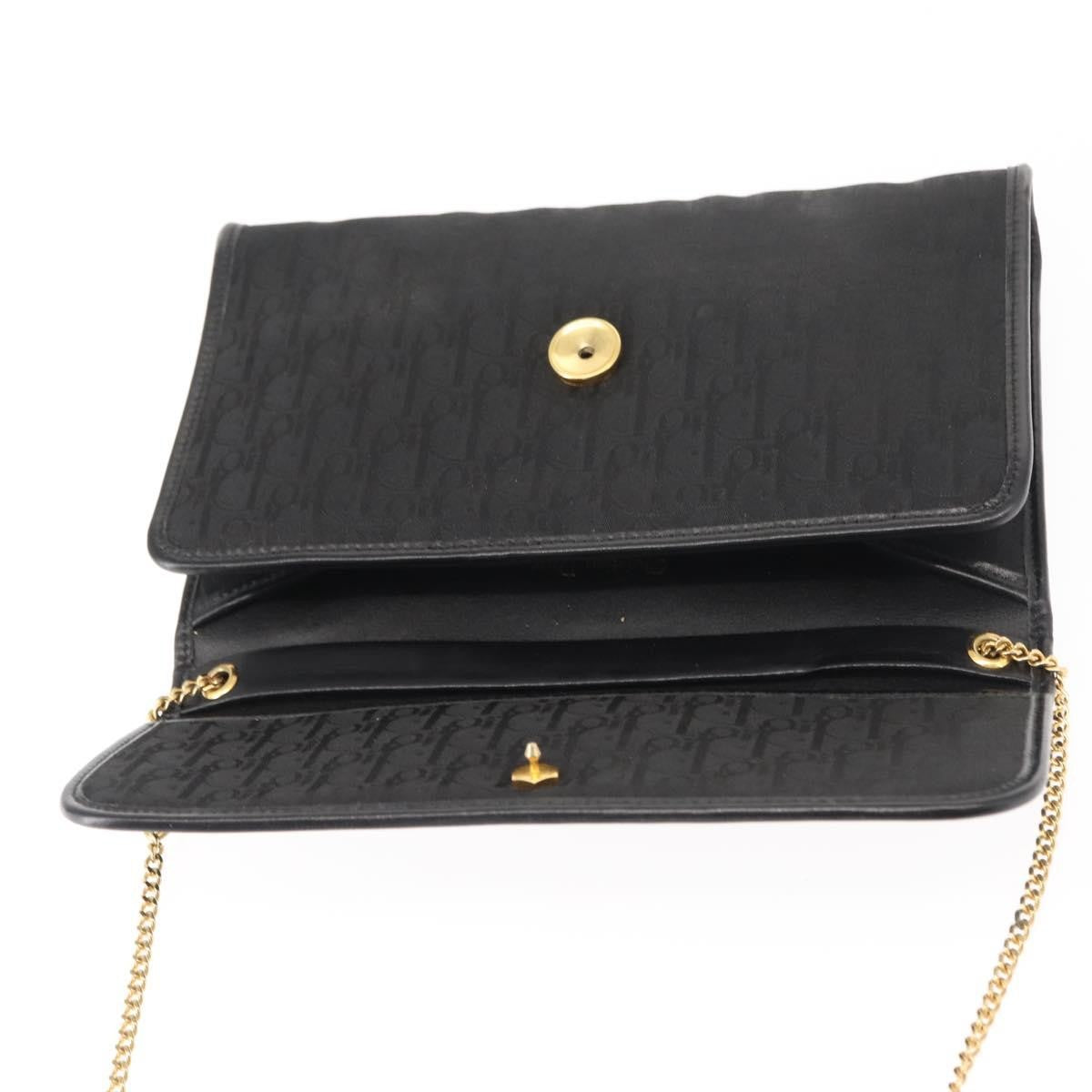 Christian Dior Trotter shoulder bag Canvas, BLACK, CANVAS, Shoulder bag