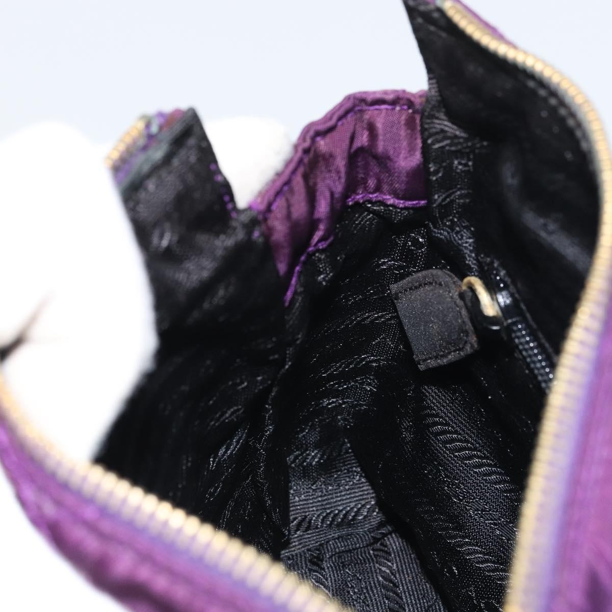 Prada Re-Edition 1995 Chain Tote Quilted Re-Nylon, Purple, Nylon, Shoulder Bag