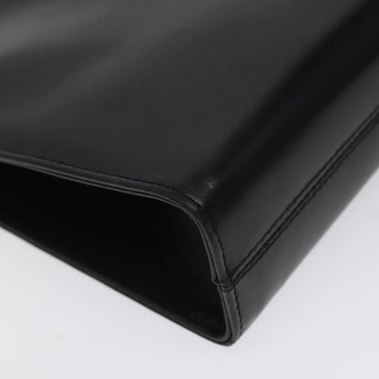 Salvatore Ferragamo Gancini Shoulder Bag Leather, BLACK, LEATHER, Shoulder bag