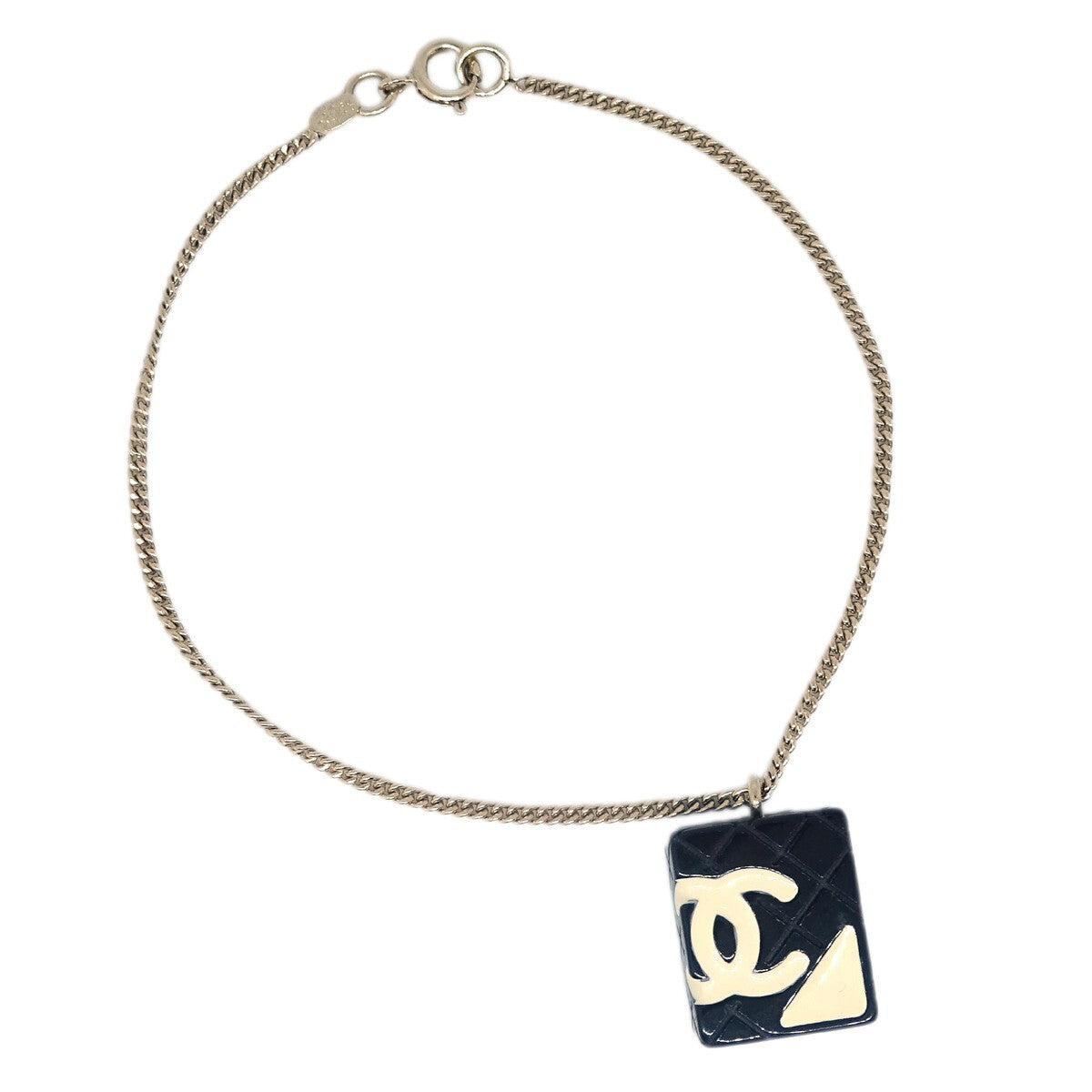 Chanel Vintage Rue Cambon Chain Charm Bracelet Metal, Gold, Gold Plated, Bracelet