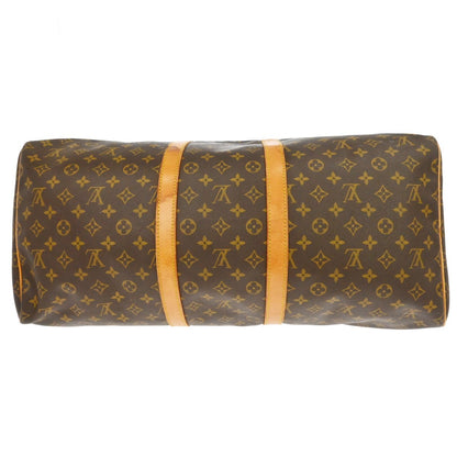 Louis Vuitton Keepall Bag Monogram Canvas, Brown, Canvas, Travel Bag