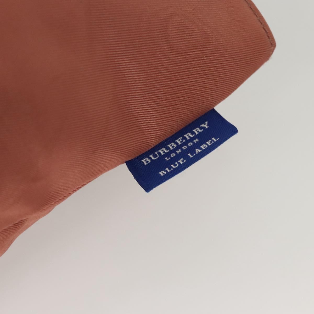 Burberry Nova Check Blue Label Nylon, PINK, NYLON, Handbag
