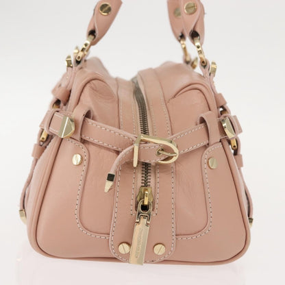Versace Vintage Medusa Belt Bag Leather, PINK, LEATHER, Handbag