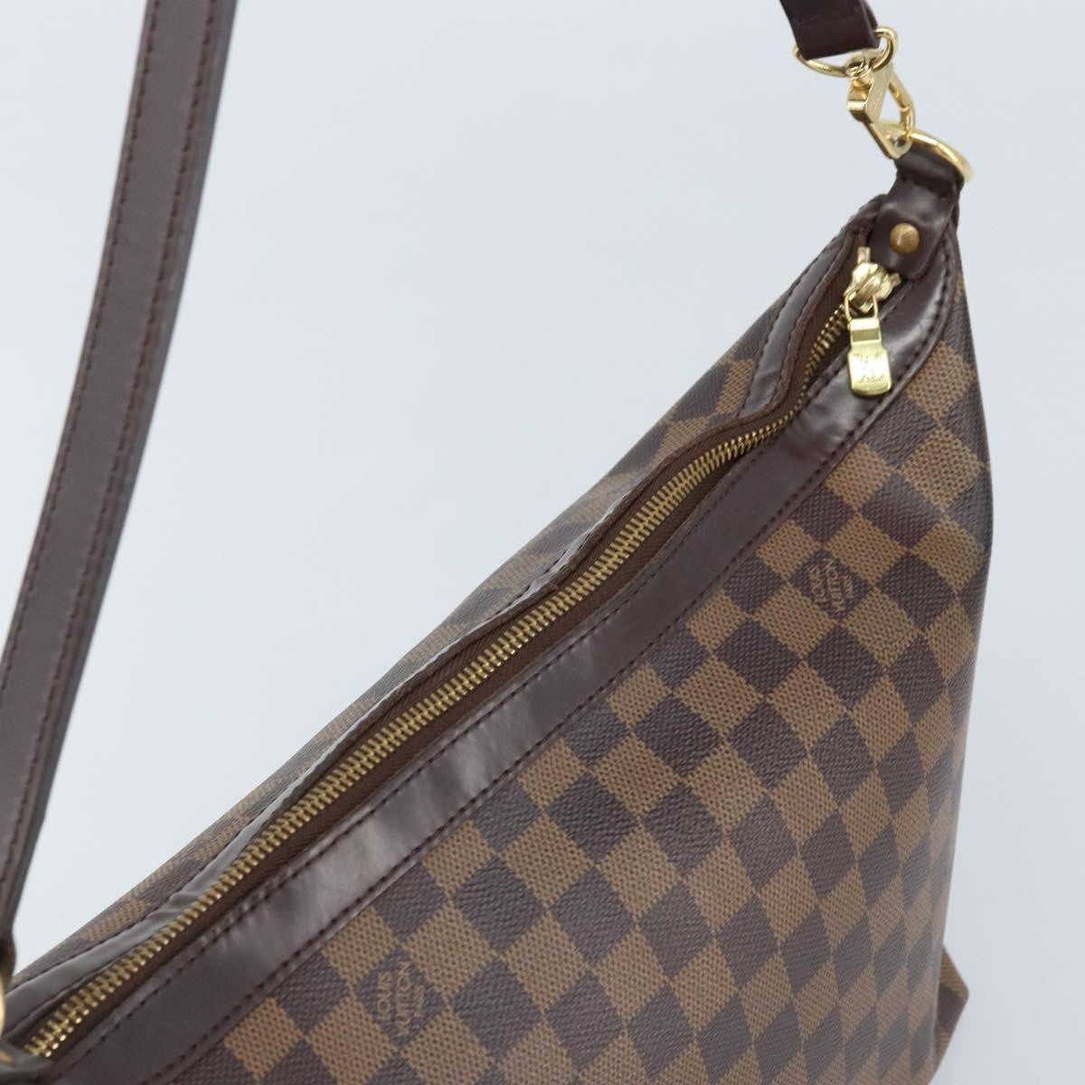 Louis Vuitton Illovo Handbag Damier, BROWN, CANVAS, Handbag