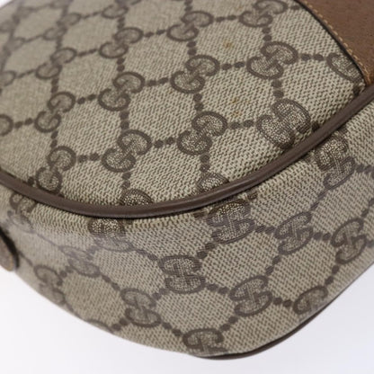 Gucci Sherry line pouch Canvas, BEIGE, PVC, Clutche & pouche