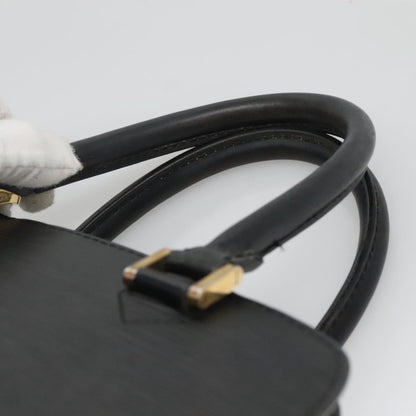 Louis Vuitton Pont Neuf Handbag Epi Leather, BLACK, LEATHER, Handbag