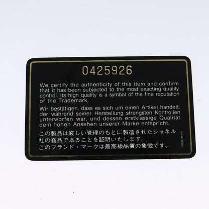 Chanel Chain Shoulder Bag Silk, BLACK, SATIN, Shoulder bag