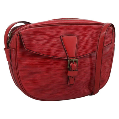 Louis Vuitton Jeune Fille Handbag Epi Leather, RED, LEATHER, Shoulder bag