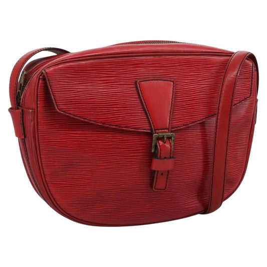 Louis Vuitton Jeune Fille Handbag Epi Leather, RED, LEATHER, Shoulder bag