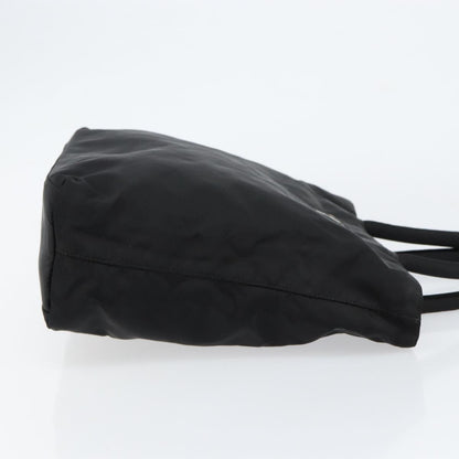 Prada Vintage Zip Tote Tessuto, BLACK, NYLON, Tote bag