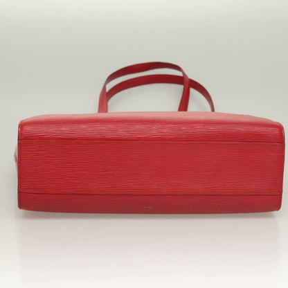 Louis Vuitton Sac Plat NM Bag Epi Leather, RED, LEATHER, Handbag