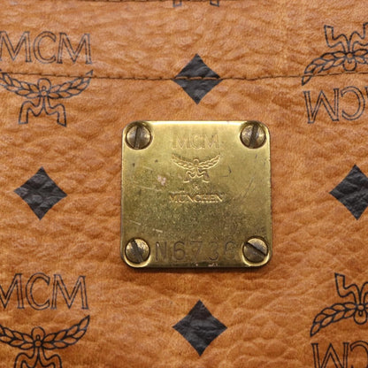 MCM Vintage Visetos Tote bag Canvas, BROWN, CANVAS, Tote bag