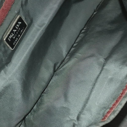 Prada Vintage Boston Bag Nylon, BLACK, NYLON, Travel bag
