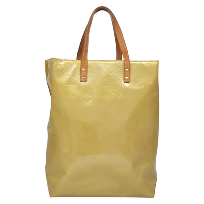 Louis Vuitton Reade Handbag Monogram Vernis, Beige, Patent Leather, Handbag