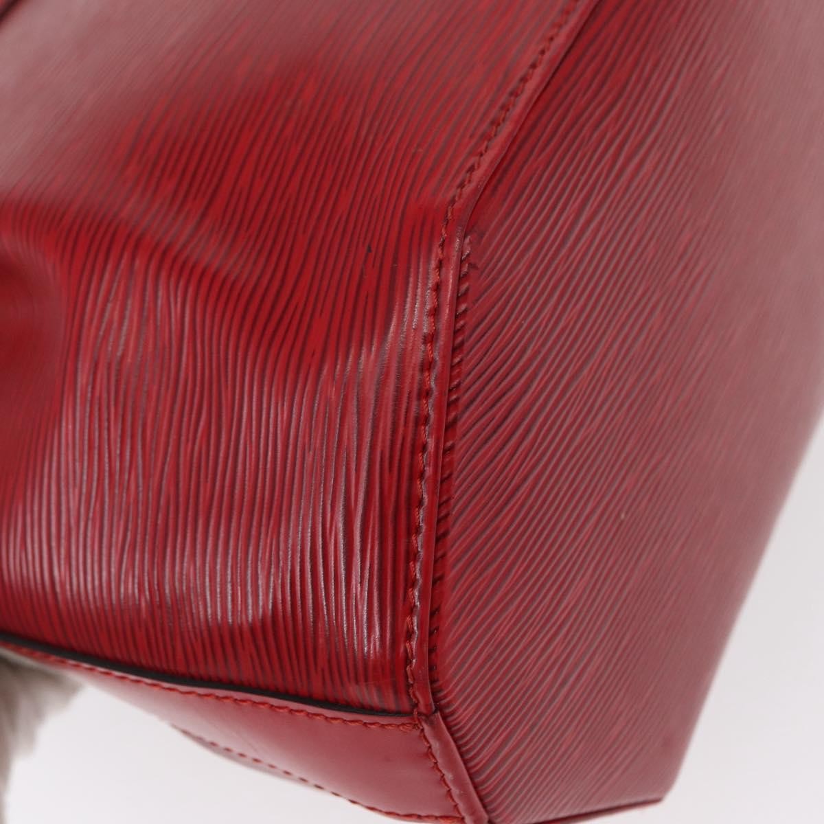 Louis Vuitton Vintage Sac d'Epaule Handbag Epi Leather, RED, LEATHER, Shoulder bag