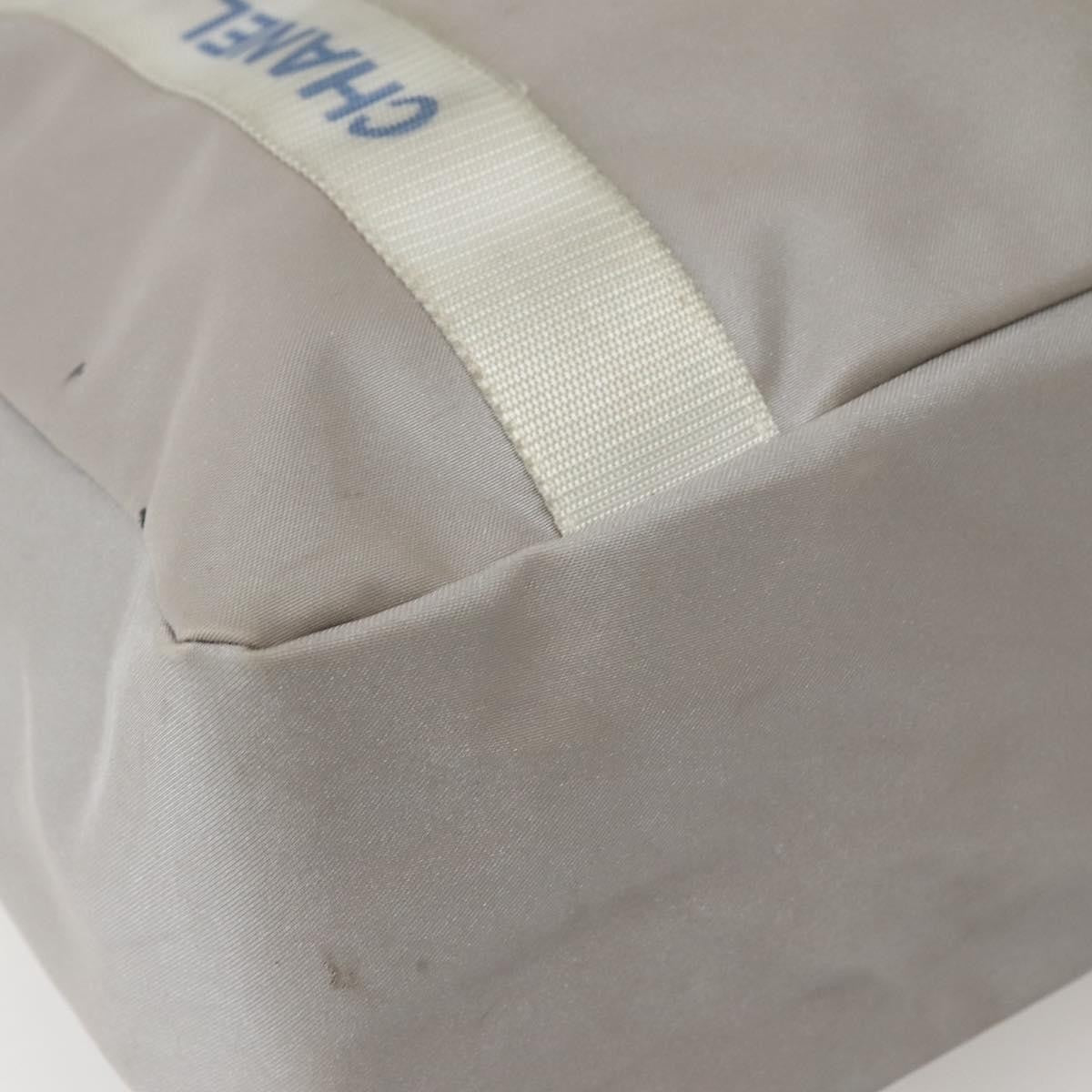 Chanel Sport Line Tote bag Nylon, GRAY, NYLON, Tote bag