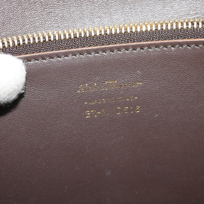 Salvatore Ferragamo Marisol Crossbody Bag Leather, BROWN, LEATHER, Crossbody bag