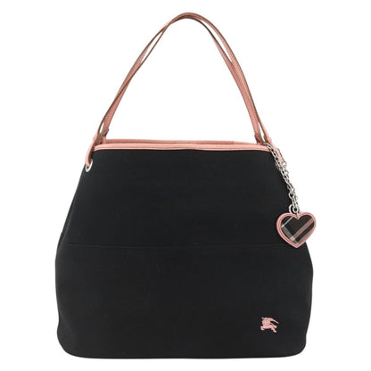 Burberry Blue Label Tote Bag Canvas, BLACK, CANVAS, Tote bag