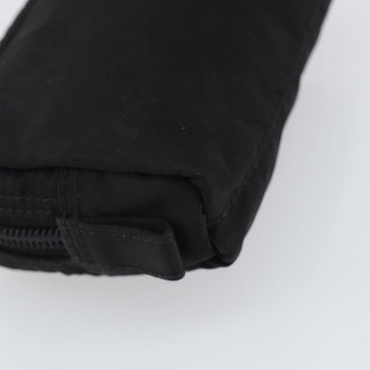 Prada Vintage Pouch Tessuto, BLACK, NYLON, Clutche & pouche