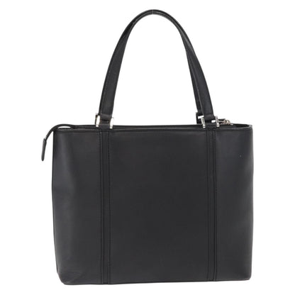 Burberry Vintage Handbag Leather, BLACK, LEATHER, Handbag