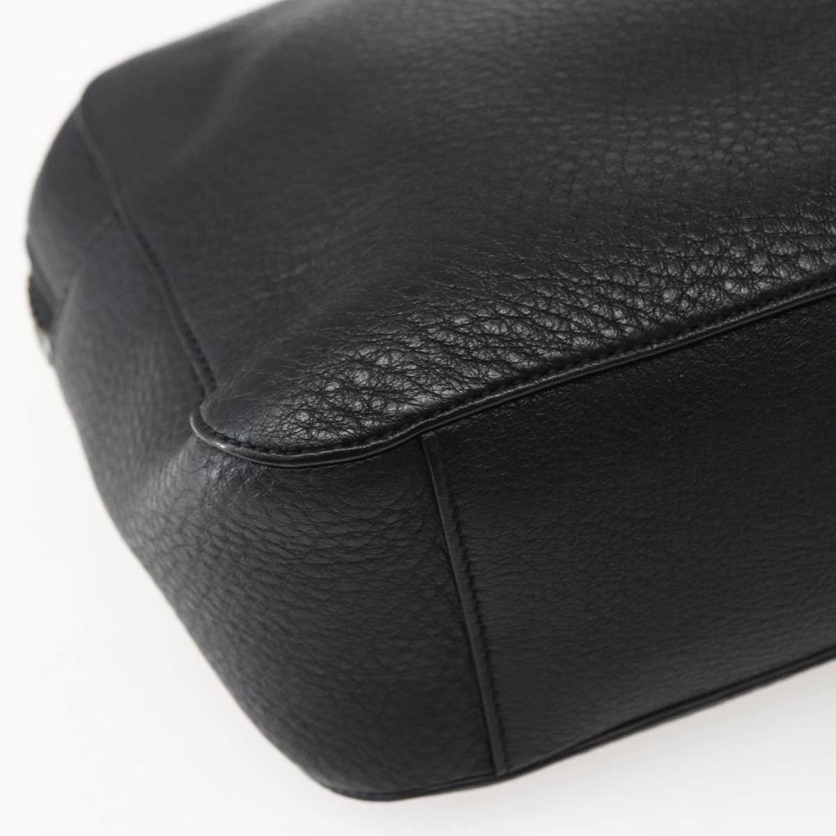 Christian Louboutin Loubiclutch Leather, BLACK, LEATHER, Clutche & pouche