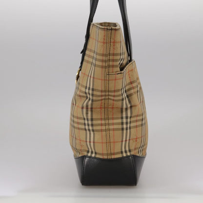 Burberry Nova Check Tote canvas check pattern, BEIGE, CANVAS, Tote bag