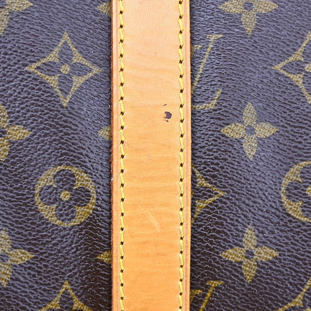 Louis Vuitton Keepall Bag Monogram Canvas, BROWN, CANVAS, Travel bag