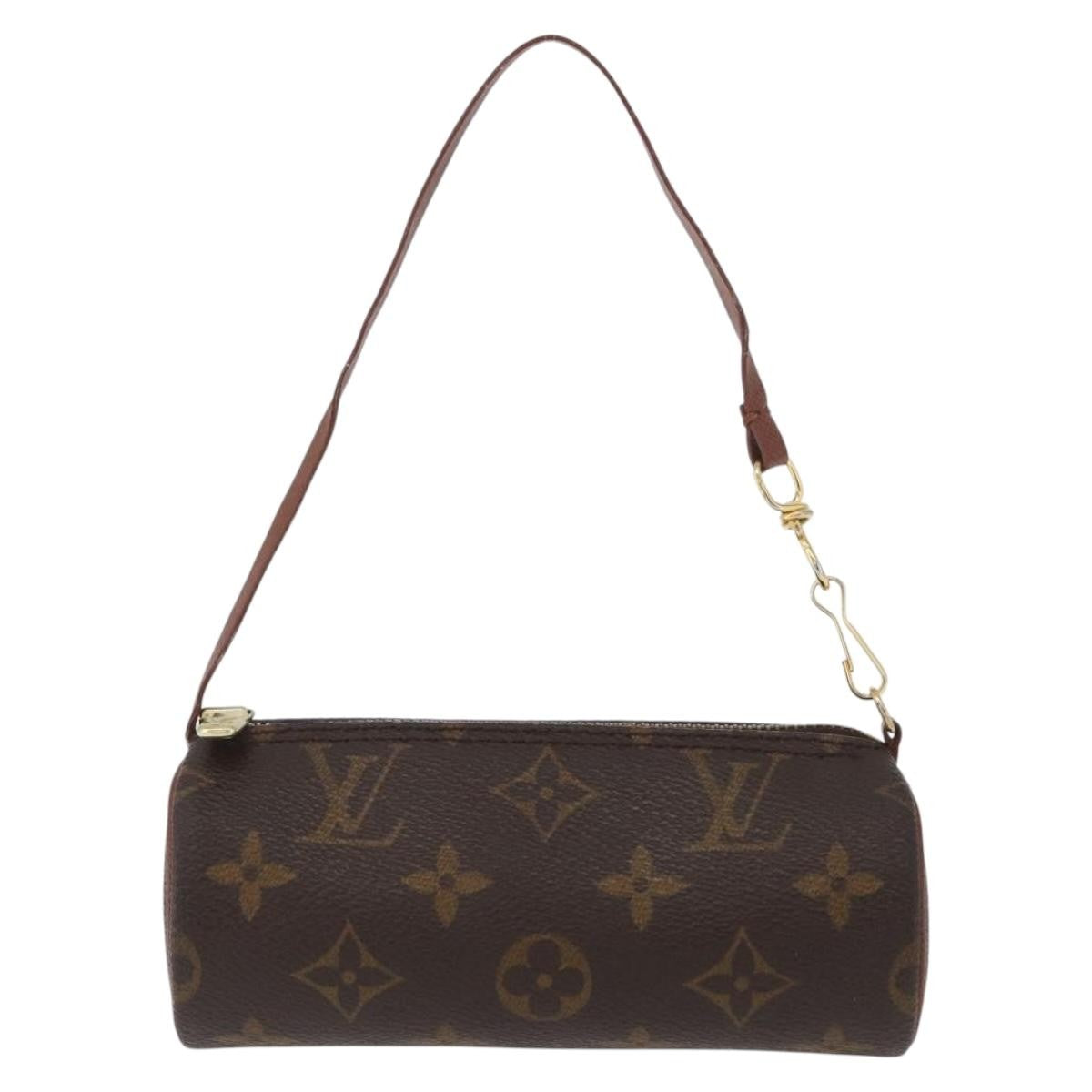 Louis Vuitton Papillon Pochette Monogram Canvas, Brown, Canvas, Clutch