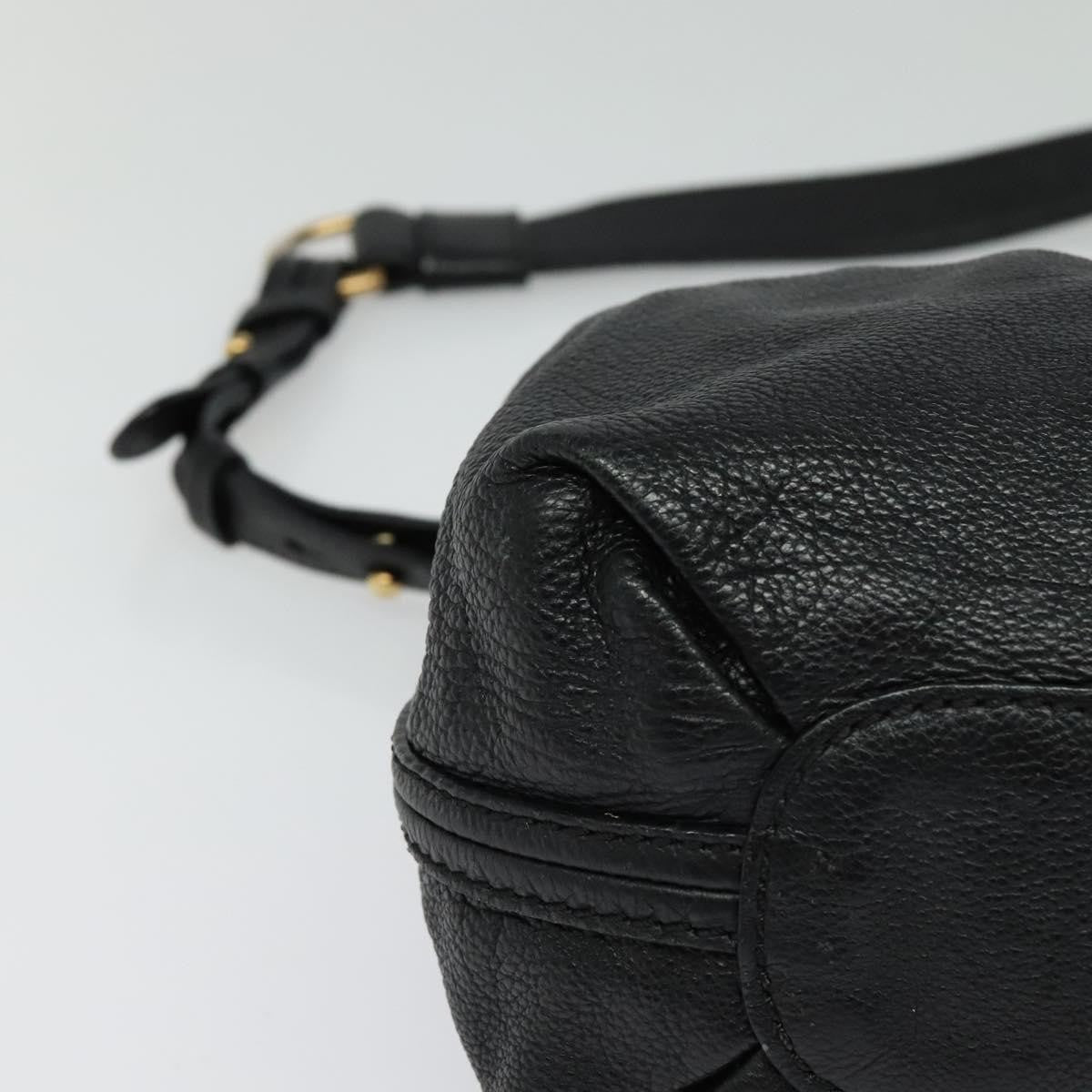 Chloe Elsie Satchel Leather, BLACK, LEATHER, Handbag