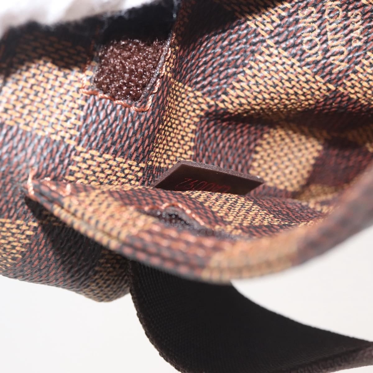 Louis Vuitton Geronimos Waist Bag Damier, BROWN, CANVAS, Shoulder bag