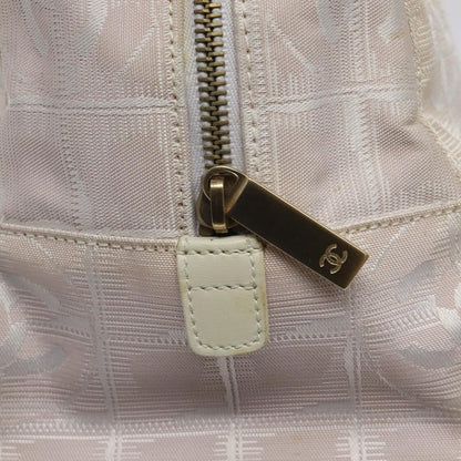 Chanel Travel Line Top Handle Bag Nylon, PINK, NYLON, Travel bag