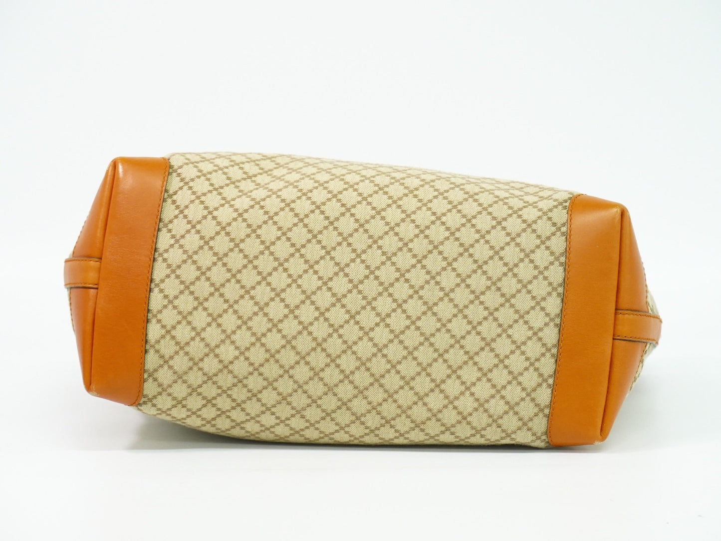 Gucci Craft Tote Diamante Canvas with Leather, BEIGE, CANVAS, Tote bag