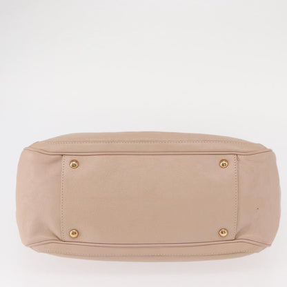 Salvatore Ferragamo Betulla Chain Tote Leather, PINK, LEATHER, Tote bag