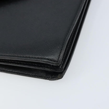 Saint Laurent Vintage Handbag Leather, BLACK, LEATHER, Handbag