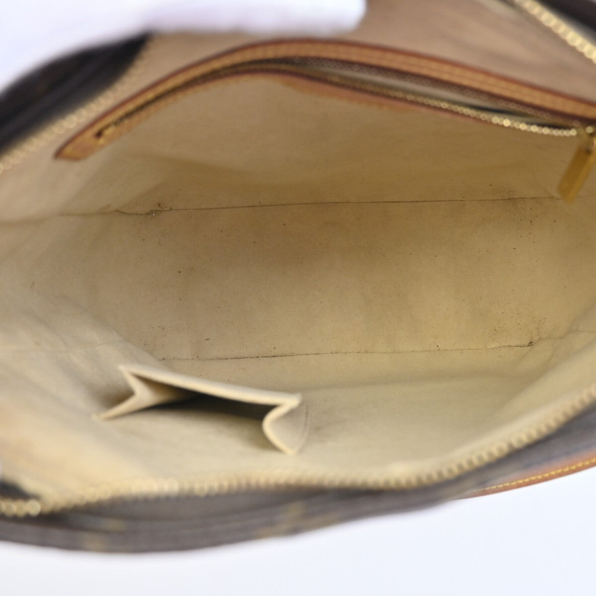 Louis Vuitton Looping Handbag Monogram Canvas, BROWN, CANVAS, Shoulder bag