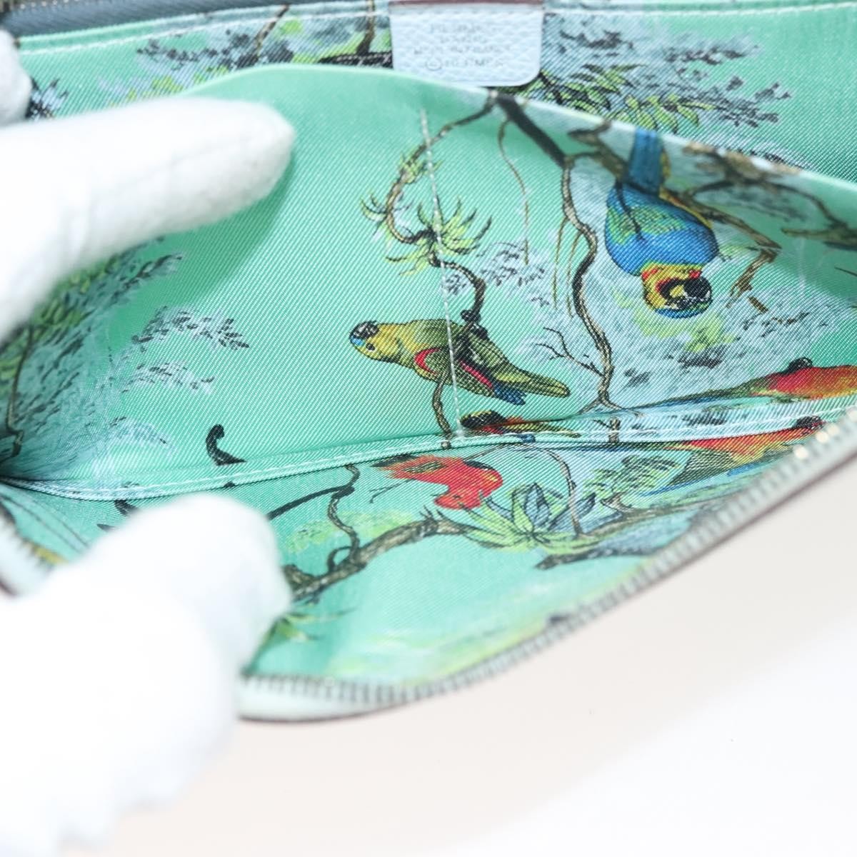 Hermes Azap Zip Around Wallet Epsom, BLUE, LEATHER, Wallets