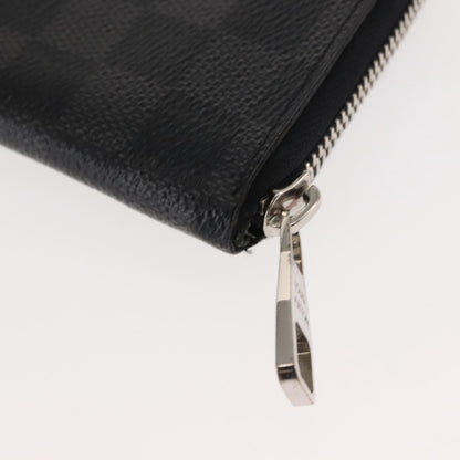Louis Vuitton Zippy wallet vertical Damier Graphite, GRAY, CANVAS, Wallets