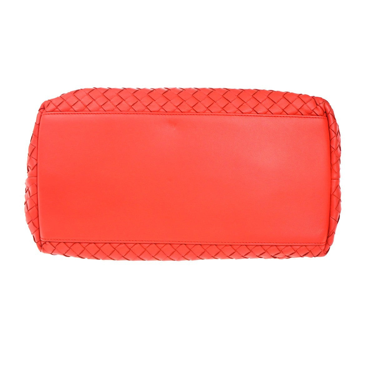 Bottega Veneta 2-Pocket Convertible Tote Intrecciato Nappa, RED, LEATHER, Tote bag