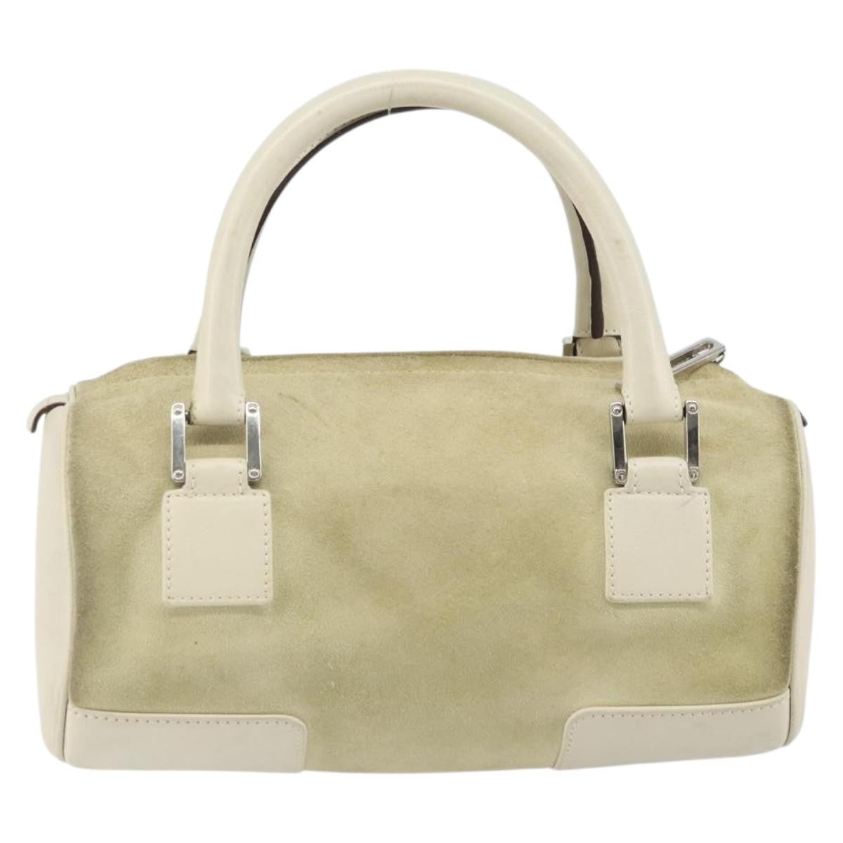 Loewe Amazona Bag Suede, BEIGE, SUEDE, Handbag