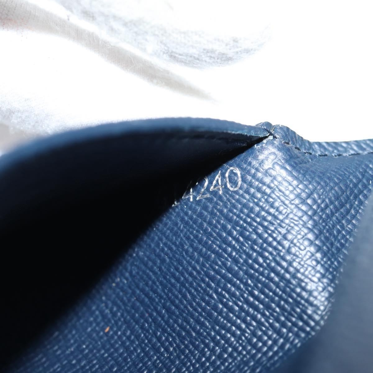 Louis Vuitton Graphite Card Case Monogram Damier, BLUE, CANVAS, Card Holders