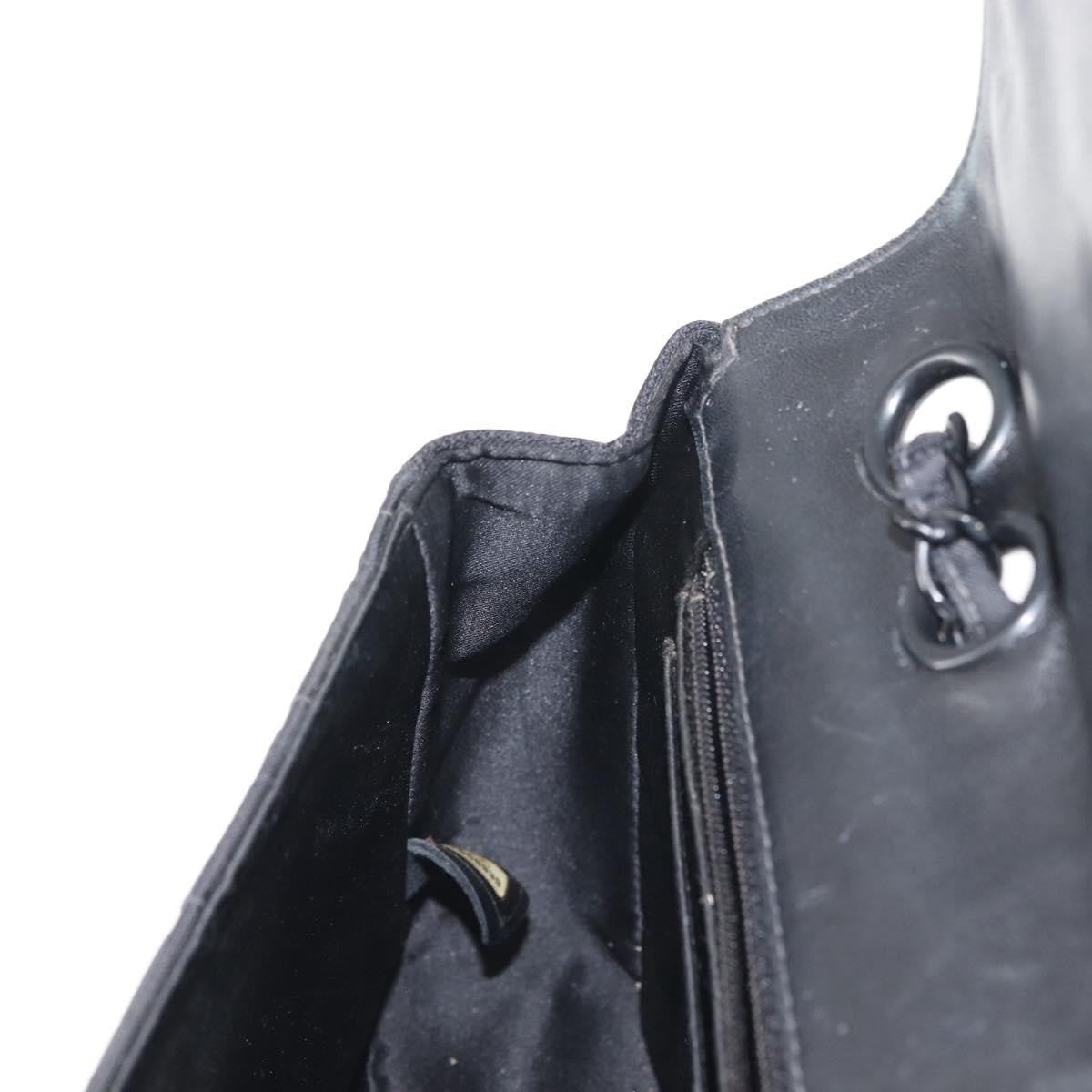 Chanel Travel Line Flap Bag Nylon, BLACK, NYLON, Travel bag